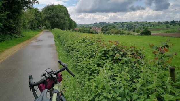 herver land mit dem rad